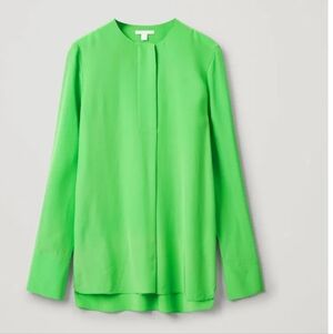 COS Vibrant Green Blouse